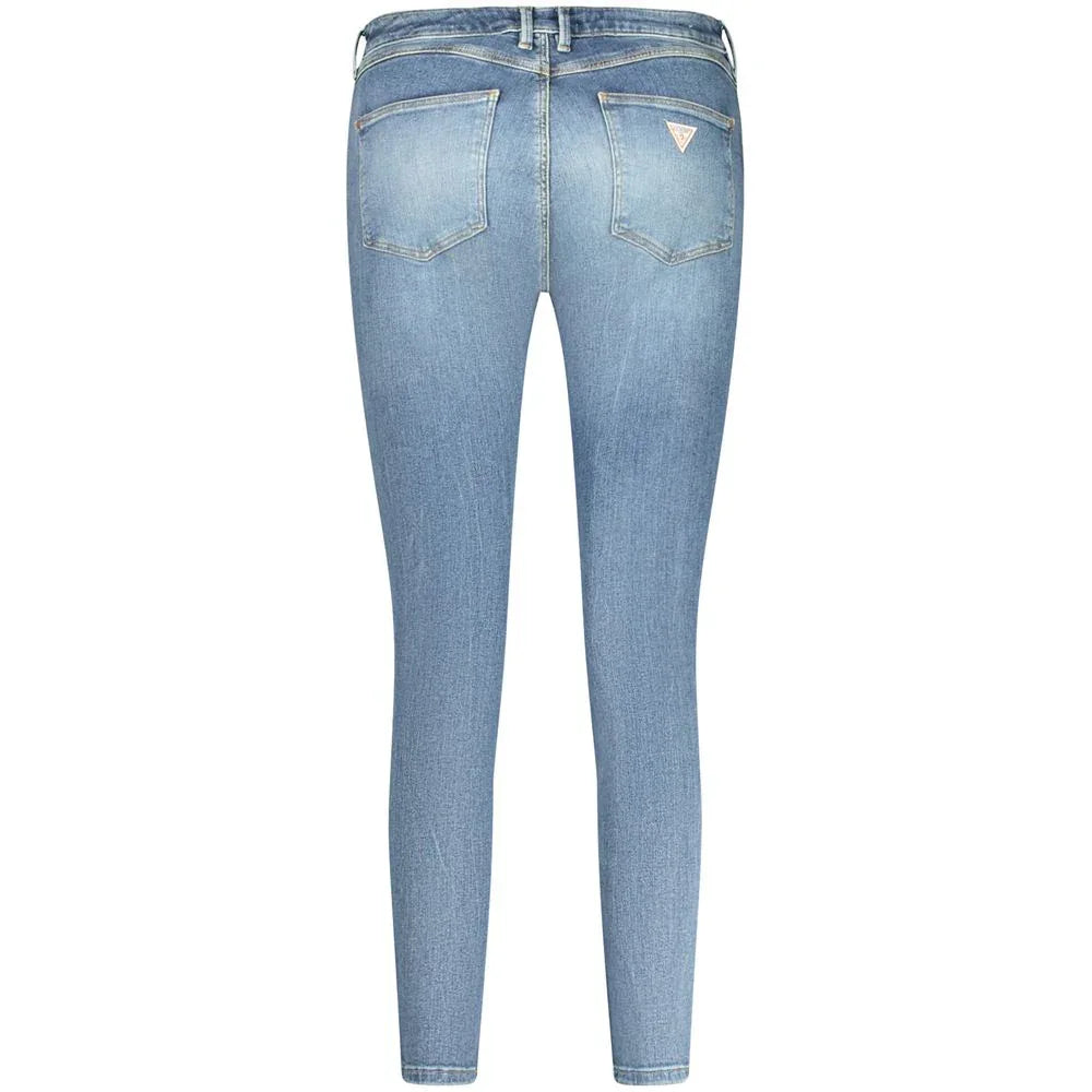 Guess Jeans Blu Recycled Cotton Woman Jeans - Zeiniez