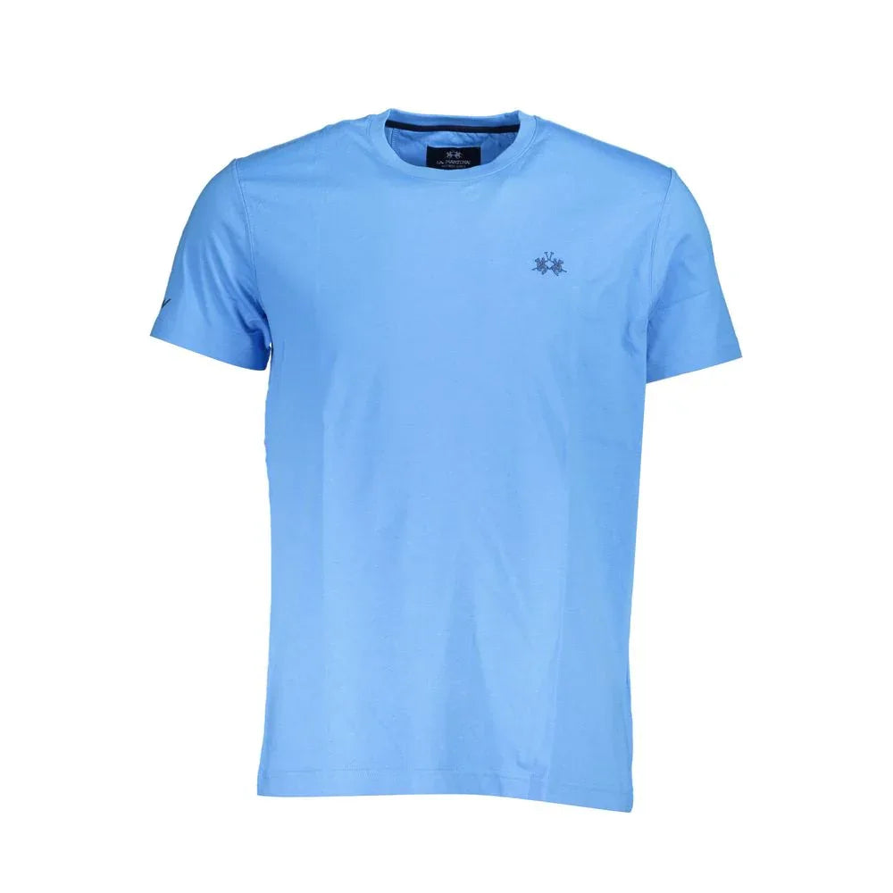 La Martina Azzurro Cotton Men T-Shirt - Zeiniez
