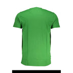 Cavalli Class Verde Cotton Men T-Shirt - Zeiniez