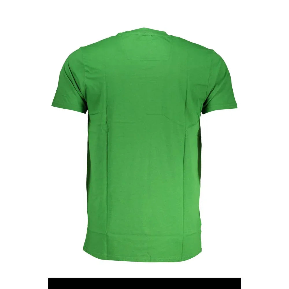 Cavalli Class Verde Cotton Men T-Shirt - Zeiniez