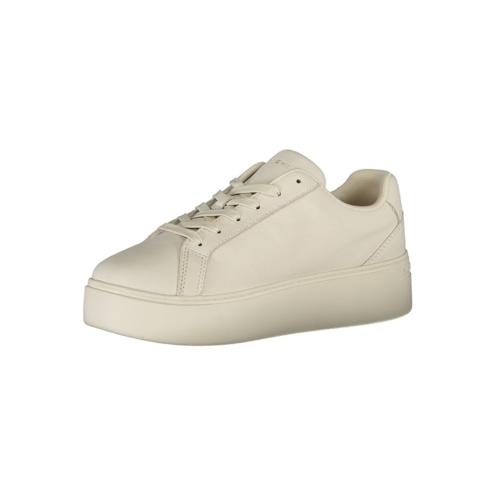 Tommy Hilfiger Bianco Leather Women Sneaker - Zeiniez