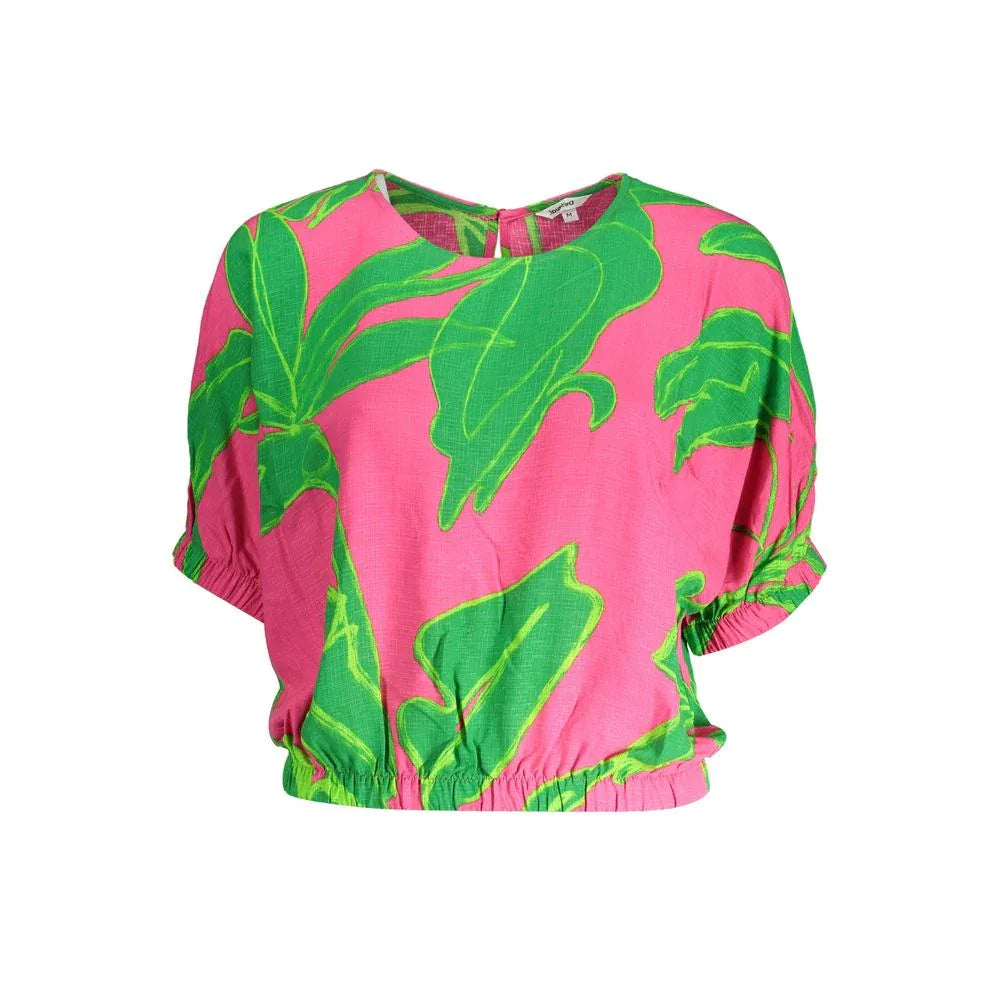 Desigual Rosa Viscosa Women Blouse - Zeiniez