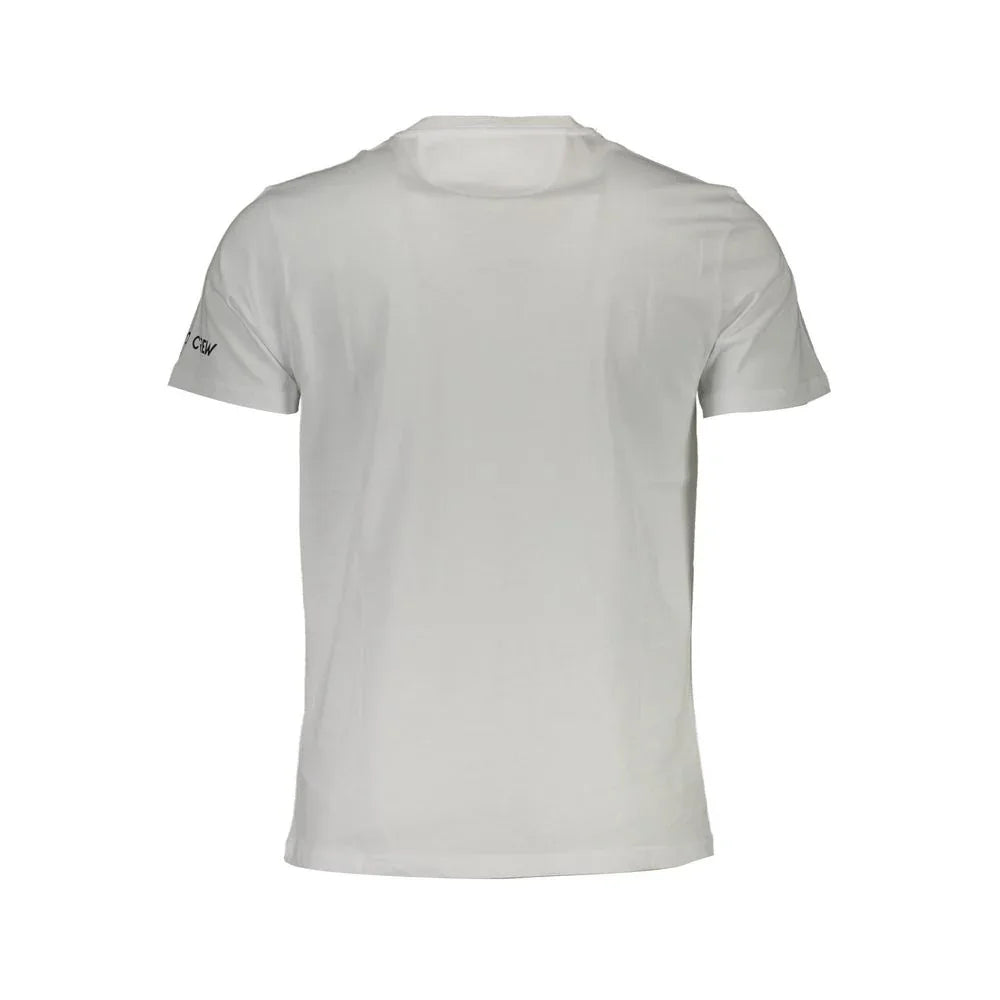 La Martina White Cotton Men's T-Shirt - Zeiniez