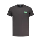Tommy Hilfiger Black Cotton Men's T-Shirt - Zeiniez