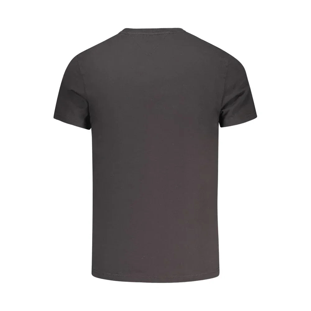 Tommy Hilfiger Black Cotton Men's T-Shirt - Zeiniez