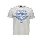 Plein Sport White Cotton Men's T-Shirt - Zeiniez