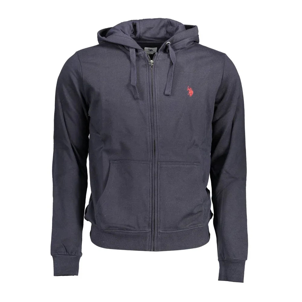 U.S. POLO ASSN. Blue Cotton Men's Hoodie - Zeiniez