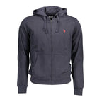 U.S. POLO ASSN. Blue Cotton Men's Hoodie - Zeiniez