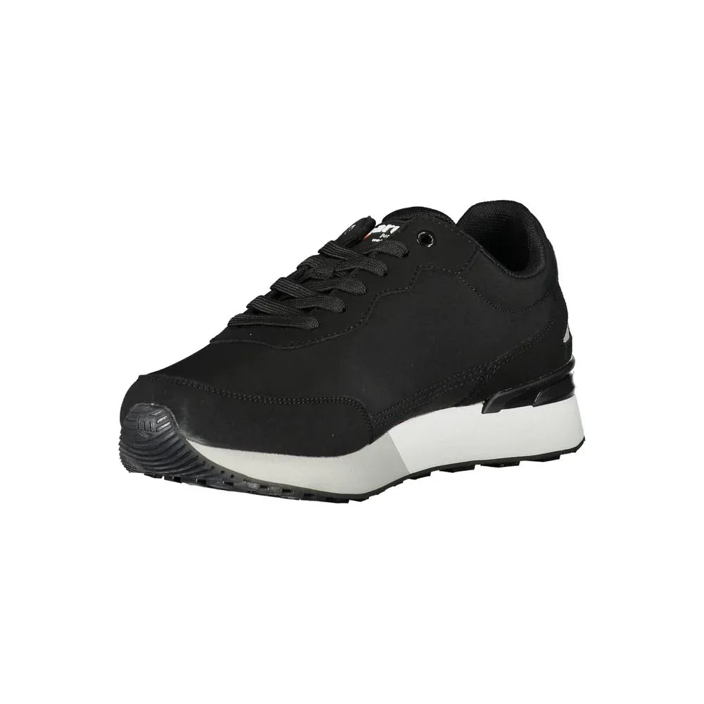 Mares Black Polyurethane Men Sneaker - Zeiniez