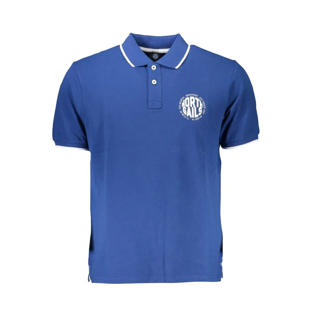 North Sails "Blu Cotton Men Polo Shirt" - Zeiniez