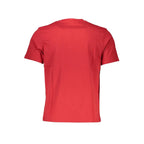 North Sails Red Cotton Men T-Shirt - Zeiniez