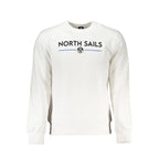 North Sails White Cotton Mens Sweatshirt - Zeiniez