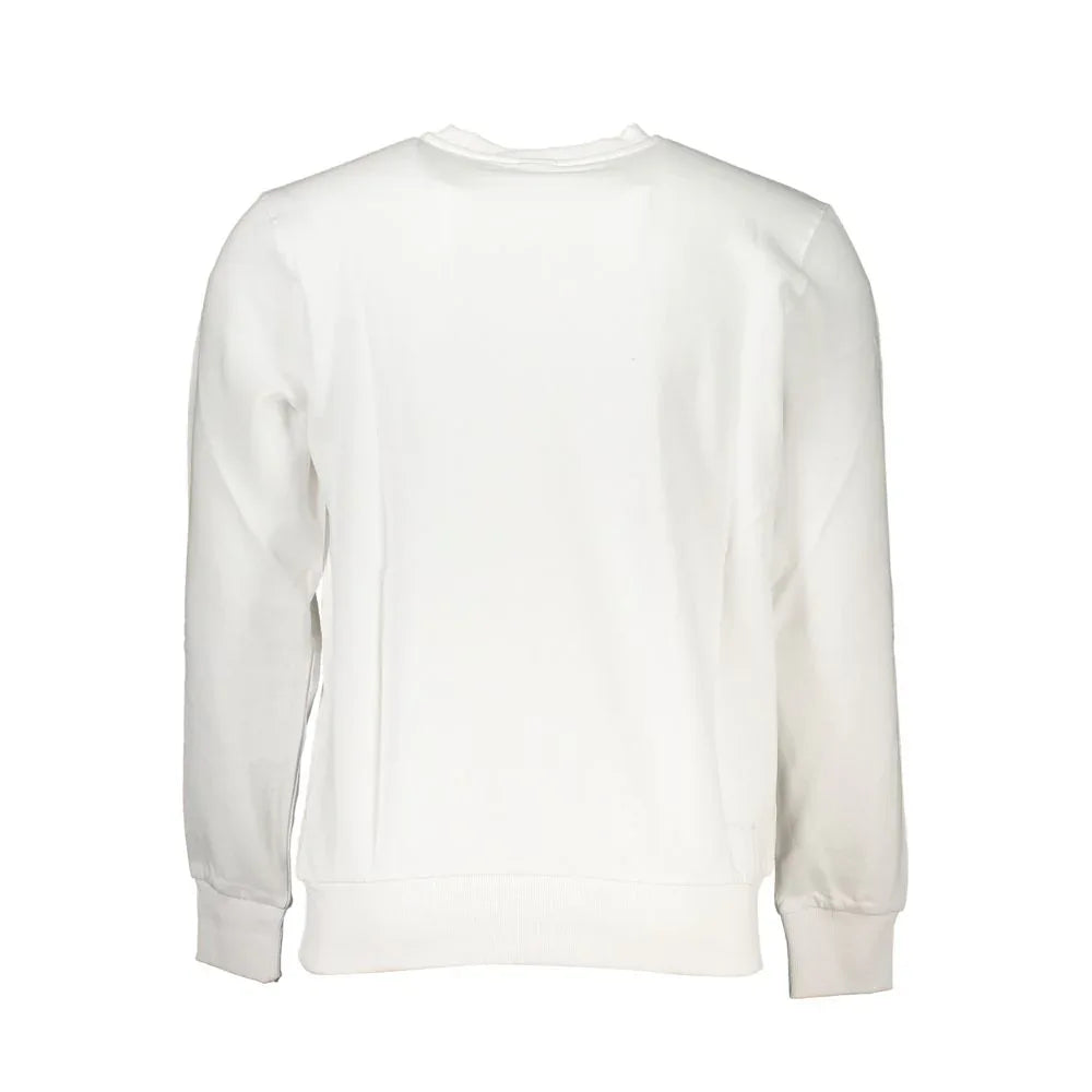 North Sails White Cotton Mens Sweatshirt - Zeiniez