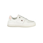 Tommy Hilfiger White Leather Women Sneaker - Zeiniez