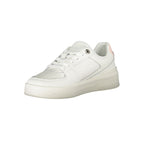 Tommy Hilfiger White Leather Women Sneaker - Zeiniez