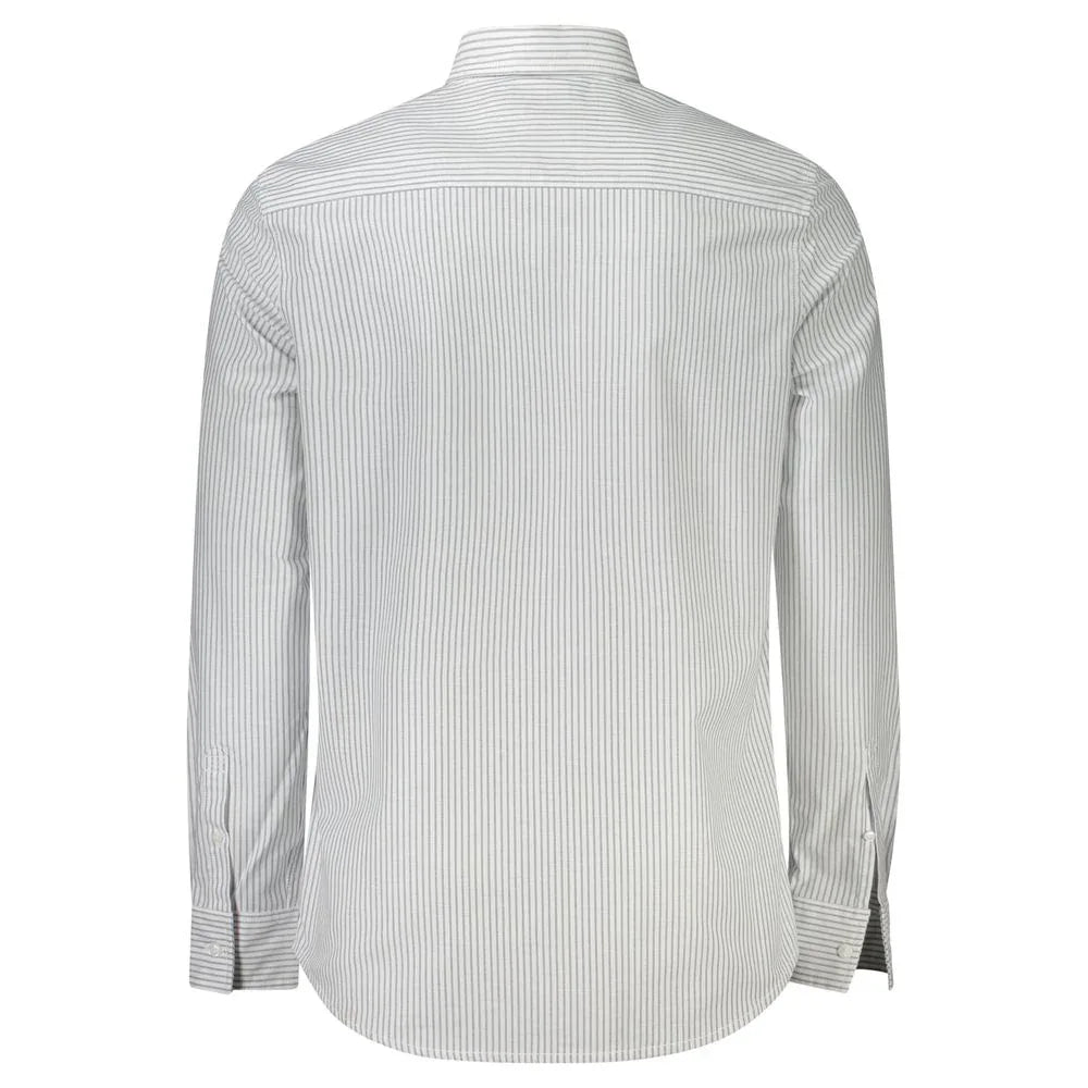 Calvin Klein Bianco Cotton Men's Shirt - Zeiniez