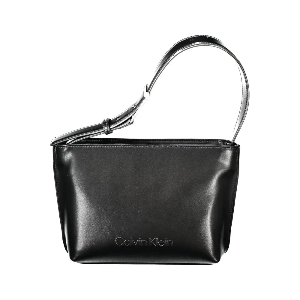 Calvin Klein Black Polyester Woman Shoulder Bag - Zeiniez