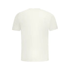 North Sails White Cotton Men's T-Shirt - Zeiniez