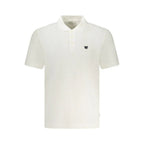 Wrangler White Cotton Men Polo Shirt - Zeiniez