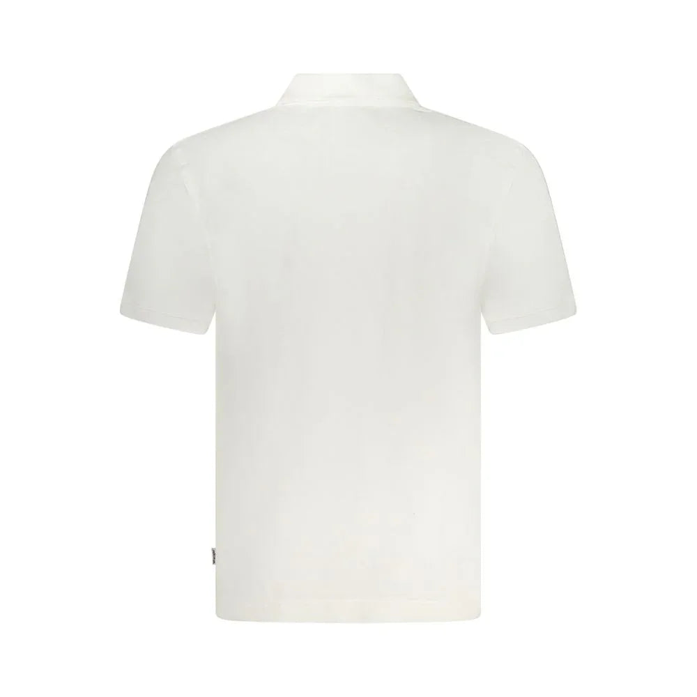 Wrangler White Cotton Men Polo Shirt - Zeiniez