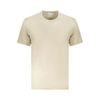 Calvin Klein Beige Cotton Men T-Shirt - Zeiniez