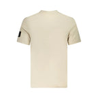 Calvin Klein Beige Cotton Men T-Shirt - Zeiniez