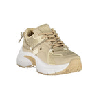 Laura Biagiotti Beige Polyester Women Sneaker - Zeiniez