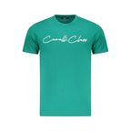Cavalli Class Verde Cotton Men T-Shirt - Zeiniez