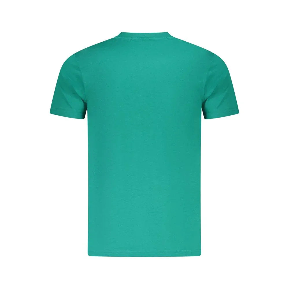 Cavalli Class Verde Cotton Men T-Shirt - Zeiniez
