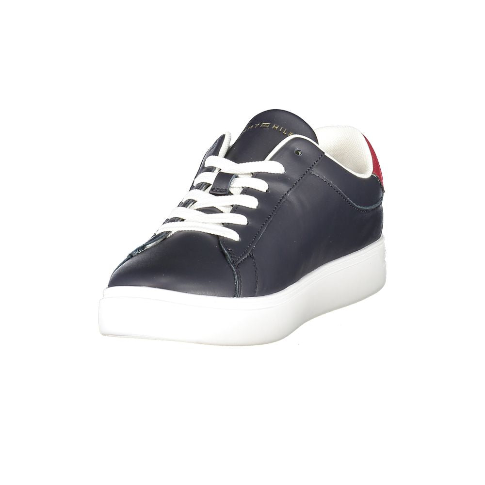 Tommy Hilfiger Blue Polyurethane Women Sneaker - Zeiniez