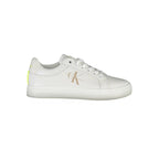 Calvin Klein White Leather Women Sneaker - Zeiniez