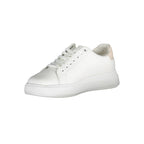 Calvin Klein White Leather Women Sneaker - Zeiniez