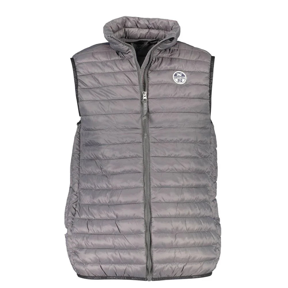 North Sails Grigio Poliammide Mens Vest - Zeiniez