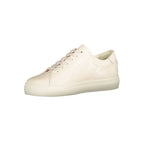 Tommy Hilfiger Beige Leather Women Sneaker - Zeiniez