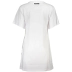 Cavalli Class White Cotton Women Dress - Zeiniez