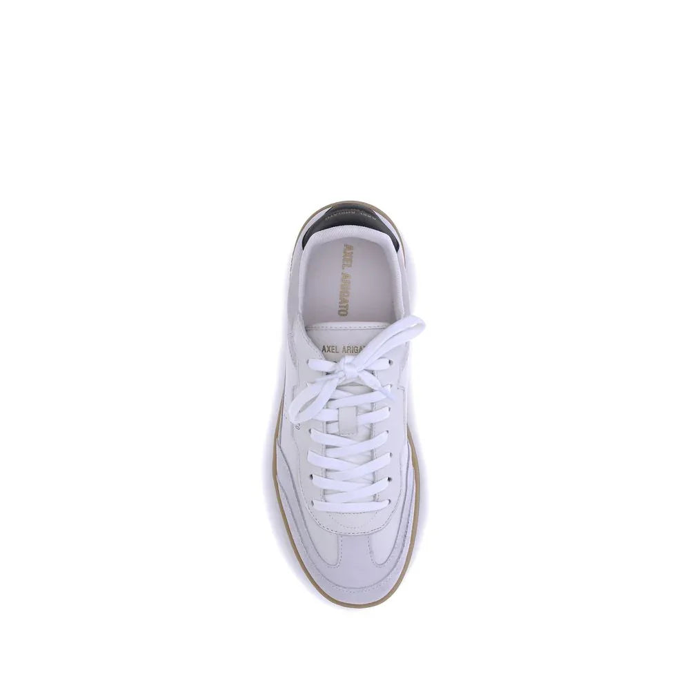 Axel Arigato White Calf Leather Bos Taurus Low Top Sneakers - Zeiniez