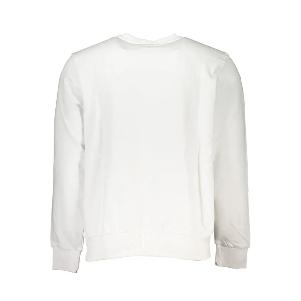 North Sails White Cotton Men's Sweatshirt - Zeiniez