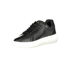 Calvin Klein Black Polyurethane Men Sneaker - Zeiniez