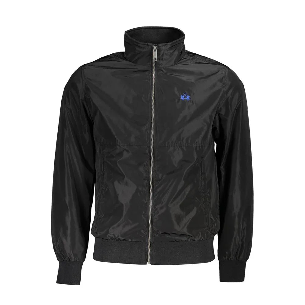 La Martina Nero Polyester Men Jacket - Zeiniez