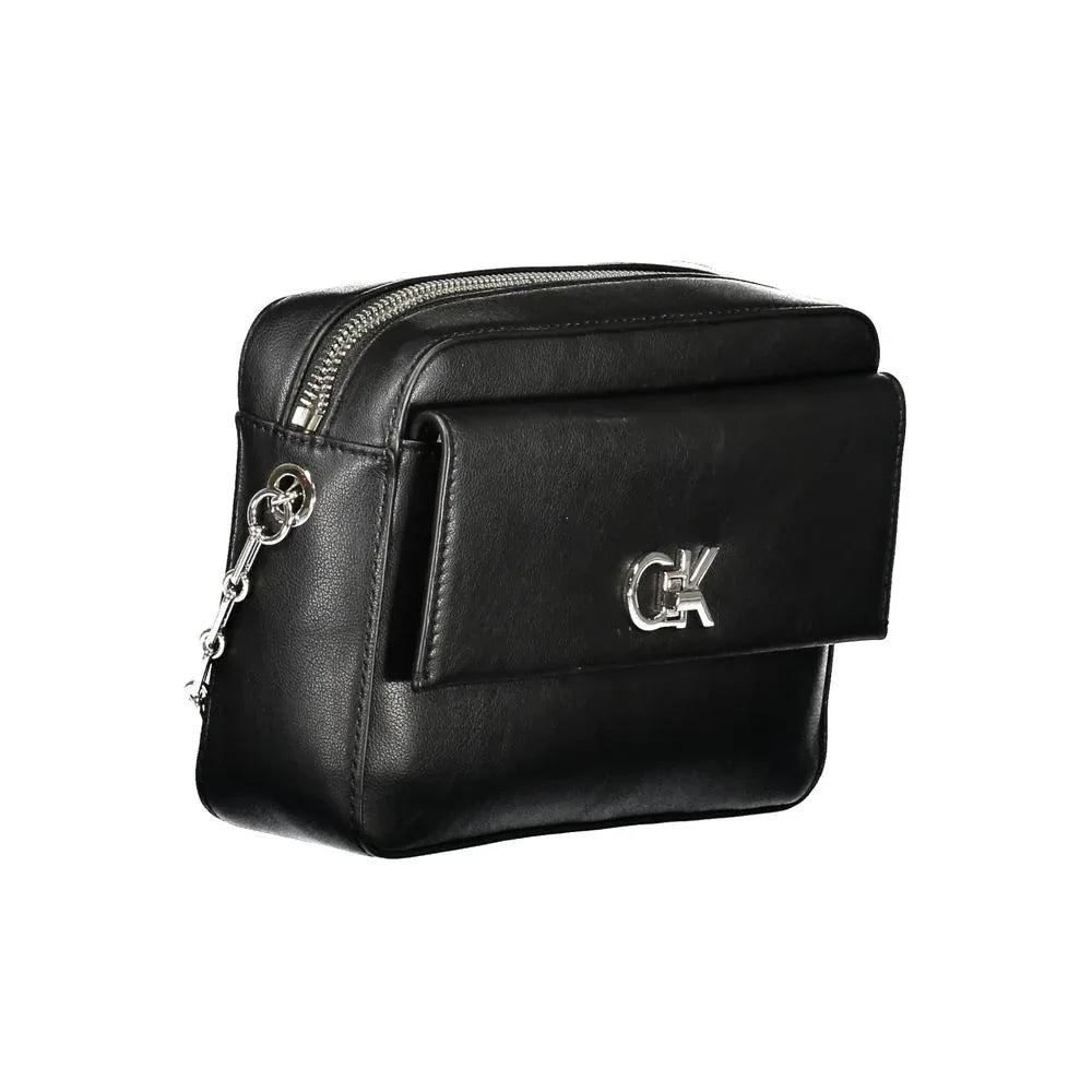 Calvin Klein Black Polyester Women Shoulder Bag - Zeiniez
