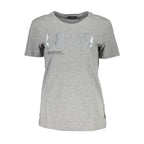 Guess Jeans Gray Cotton Women T-Shirt - Zeiniez