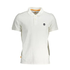 Timberland Bianco Cotton Men Polo Shirt - Zeiniez