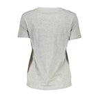 Guess Jeans Grigio Organic Cotton Woman T-Shirt - Zeiniez