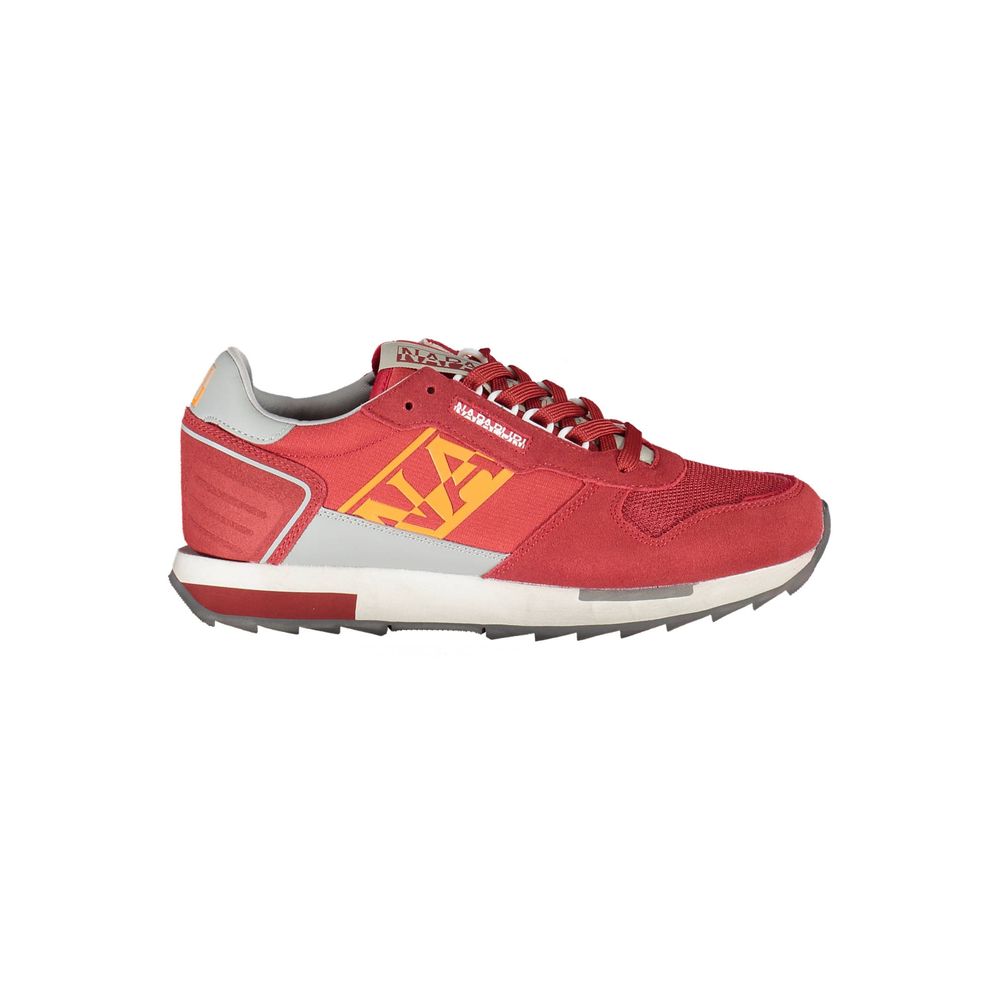 Napapijri Red Polyurethane Men Sneaker - Zeiniez