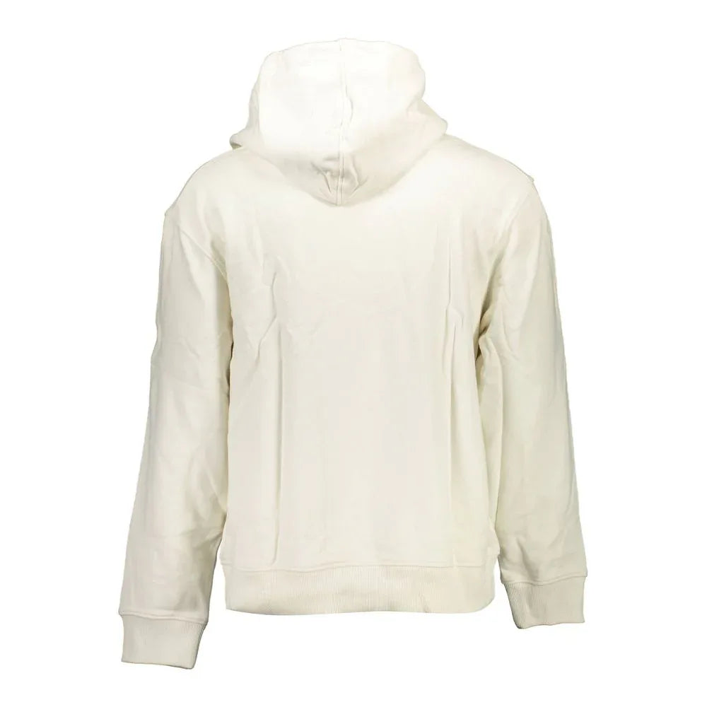 Calvin Klein Bianco Cotton Mens Sweatshirt - Zeiniez
