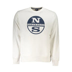 North Sails Bianco Cotton Men Sweatshirt - Zeiniez