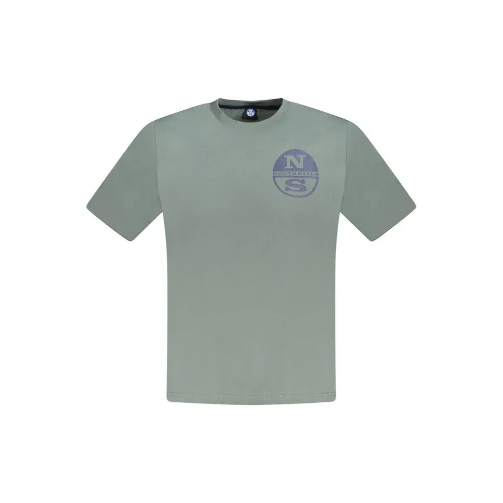 North Sails Verde Cotton Men T-Shirt - Zeiniez