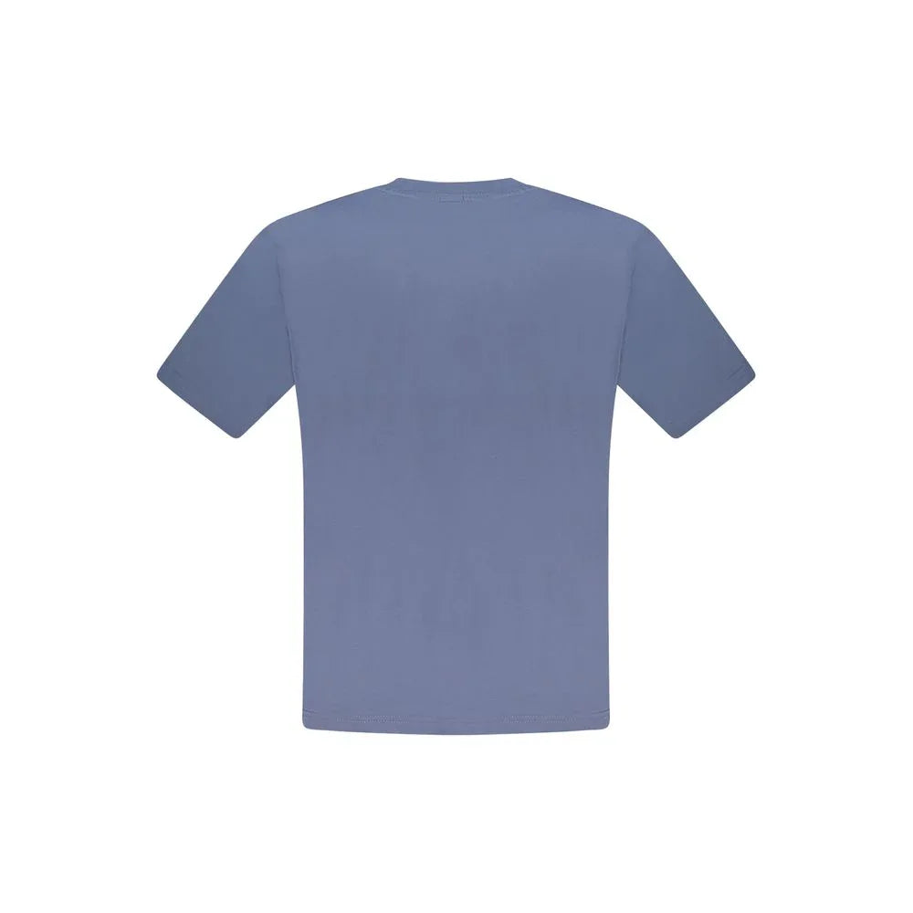 North Sails Blu Cotton Men T-Shirt - Zeiniez