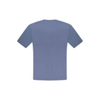 North Sails Blu Cotton Men T-Shirt - Zeiniez