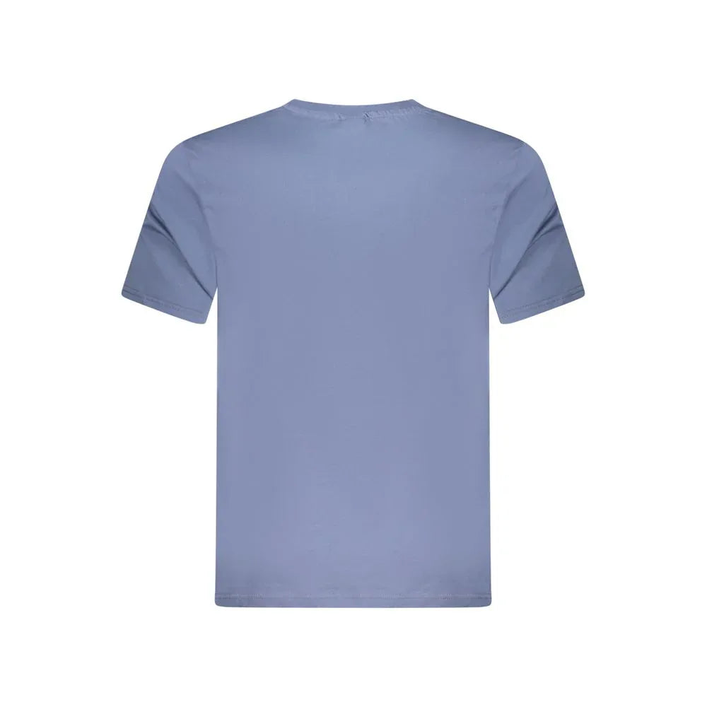 North Sails Blue Cotton Men's T-Shirt - Zeiniez